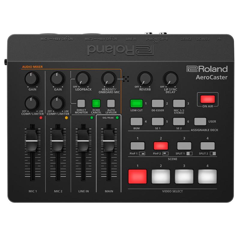 Roland ローランド AeroCaster VRC-01 スマホ の カメラ映像 を