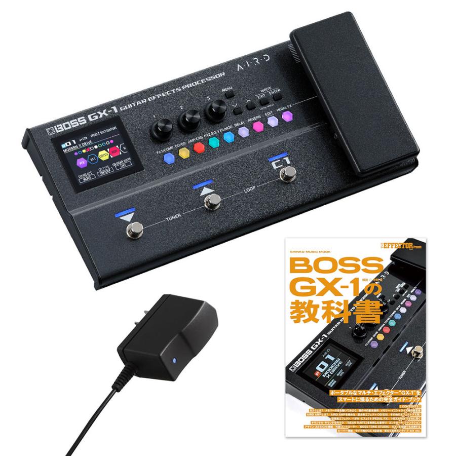 BOSS マルチエフェクター　GT-1　PSA100S　教科書　セット 楽器・機材 BOSS マルチエフェクター GT-1 PSA100S 教科書 セット