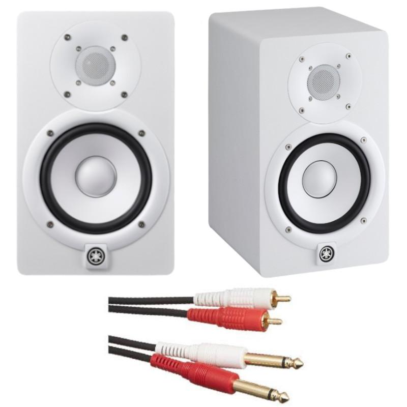 モニター スピーカー パワード DTM YAMAHA ヤマハ HS5 白（ペア