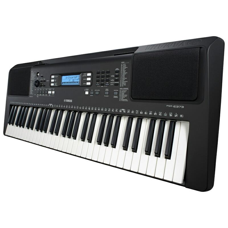 YAMAHA PSR-E373 【スタンド(L-2L)、ペダル(FC5)、ヘッドフォン(ATH-S100BK)、巾着、楽器クロスセット】 PORTATONE（ポータトーン）ヤマハ 61鍵 キーボード｜miki-shop｜03