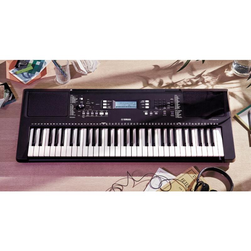 YAMAHA PSR-E373 【スタンド(L-2L)、ペダル(FC5)、ヘッドフォン(ATH-S100BK)、巾着、楽器クロスセット】 PORTATONE（ポータトーン）ヤマハ 61鍵 キーボード｜miki-shop｜06