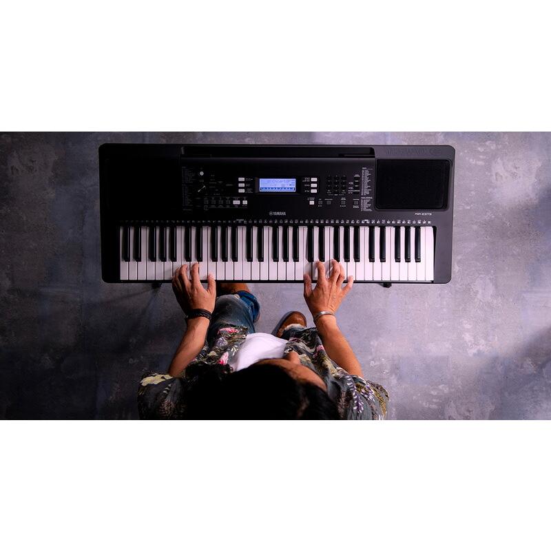 YAMAHA PSR-E373【椅子、スタンド(L-2L)、専用ペダル(FC-5)、ヘッドフォン、楽器クロスセット】 PORTATONE（ポータトーン）ヤマハ 61鍵 キーボード｜miki-shop｜08