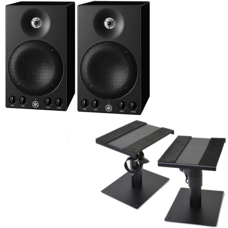 YAMAHA MSP3 ペア モニタースピーカー (スピーカースタンド付き