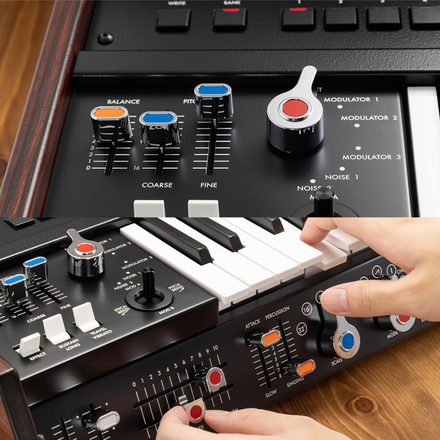 KORG アナログ シンセサイザー miniKORG 700Sm 専用ソフトケース付属