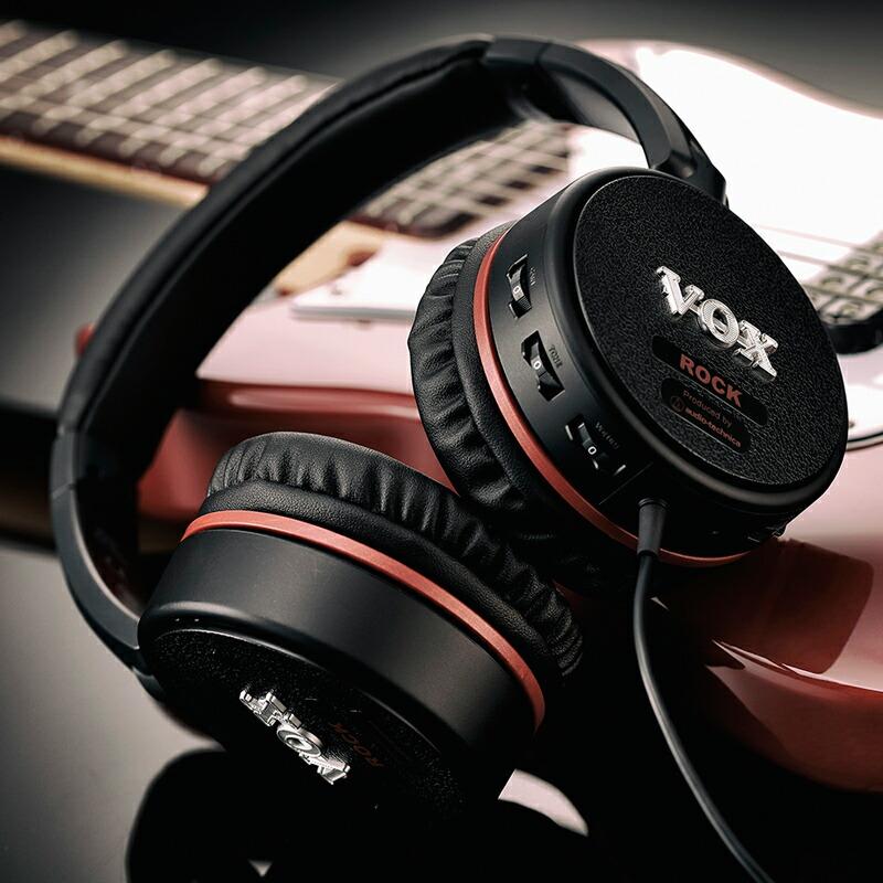 VOX ヘッドホンアンプ VGH-ROCK｜練習用ヘッドホン｜自宅 静音 Amazon | VOX ギターアンプ内蔵 ヘッドホン VGH-ROCK ギターに