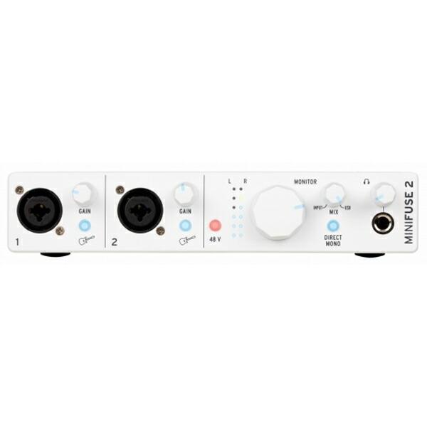 Arturia オーディオインターフェイス MiniFuse2 ホワイト(2in2out) +