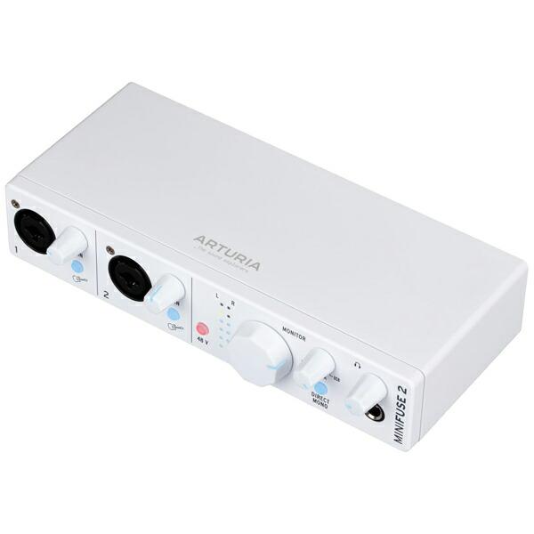 Arturia オーディオインターフェイス MiniFuse2 ホワイト(2in2out) +