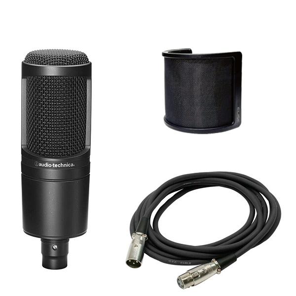audio-technica コンデンサーマイク AT2020 + ポップフィルター PO-7 + XLRケーブル(3m) + クロス セット :4961310090746set1:三木楽器Yahoo!ショップ - 通販 - Yahoo!ショッピング audio-technica コンデンサーマイク AT2020 + ポップフィルター PO-7 + XLRケーブル(3m) + クロス セット :4961310090746set1:三木楽器Yahoo!ショップ - 通販 - Yahoo!ショッピング