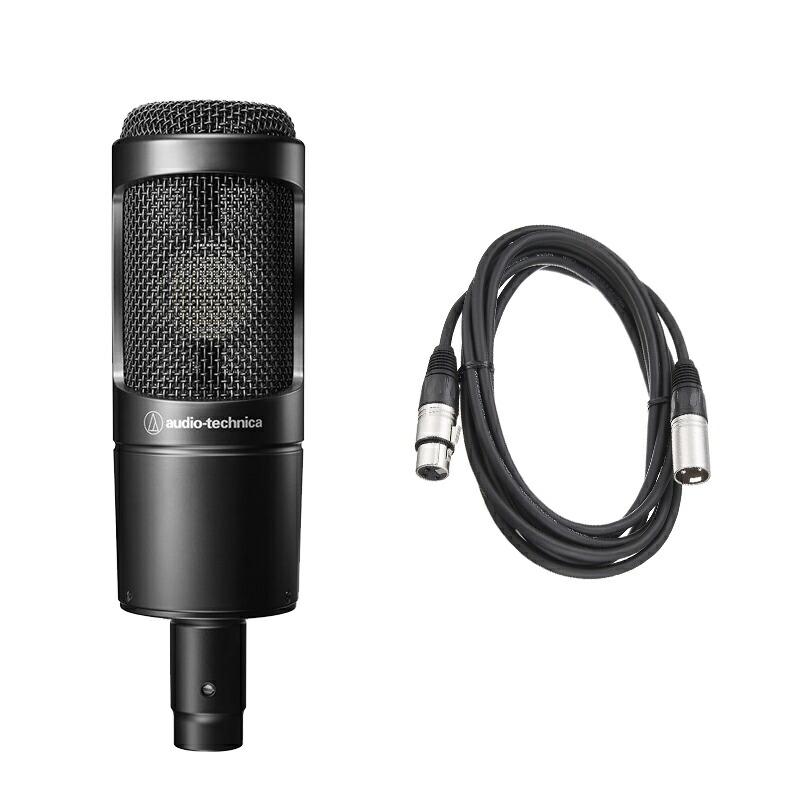 audio-technica AT2035 コンデンサーマイク ケーブル＆スポ付 在庫あり 即納可能》 オーディオテクニカ audio-technica コンデンサー