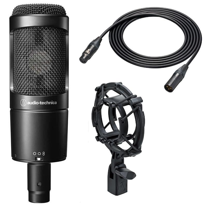 audio-technica オーディオテクニカ コンデンサーマイク AT2050 + BX9a