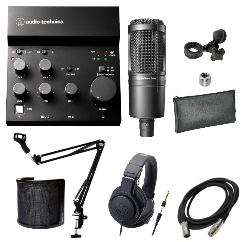 AUDIO-TECHNICA オーディオテクニカ AT-UMX3 + AT2020 マイク MPC1B