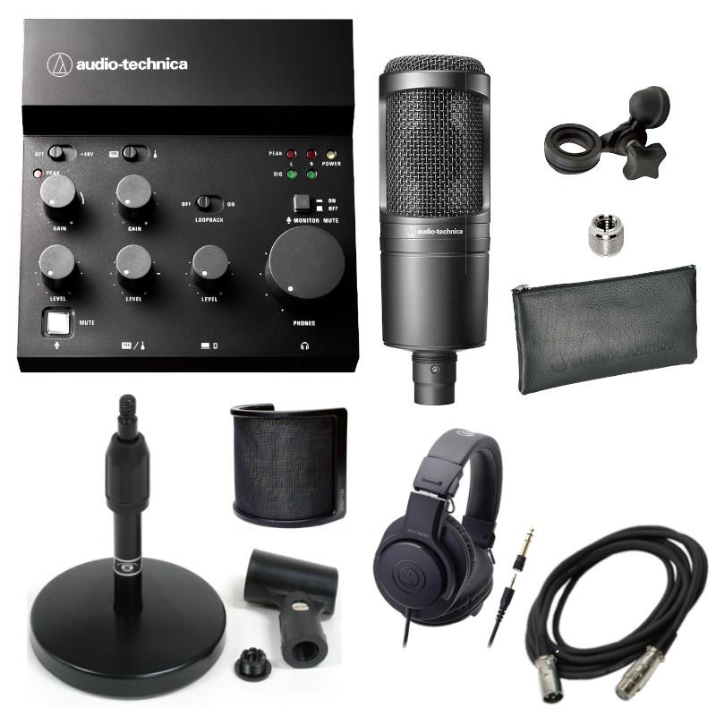 audio-technica AT2020 ATH-M20x AT-UMX3 Audio-Technica ATH-M20x