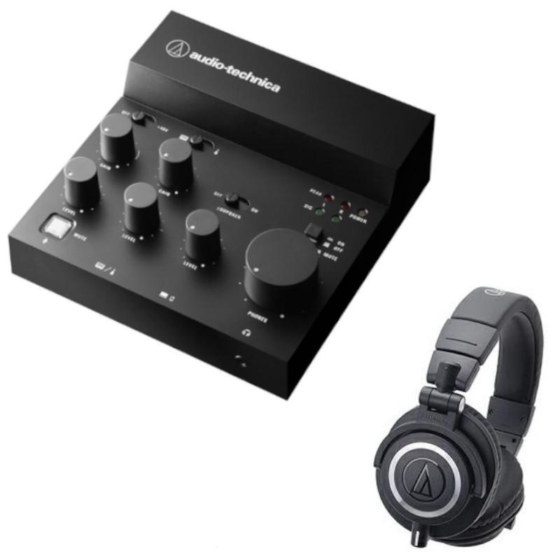 AUDIO-TECHNICA オーディオテクニカ AT-UMX3 USBミキサー + ATH-M50X 