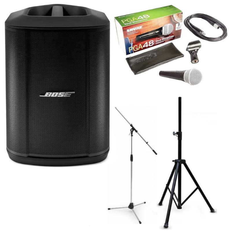 BOSE ボーズ S1 PRO+ ワイヤレス PA ステム + スピーカースタンド