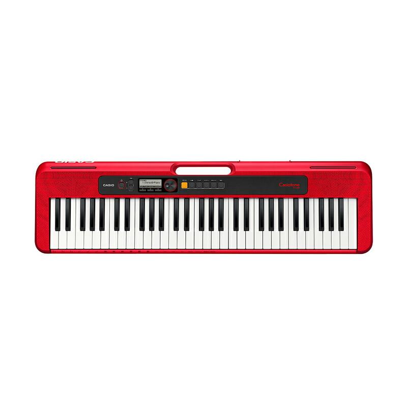 CASIO CT-S200RD 【オリジナル楽器クロスセット】 レッド カシオ 61鍵盤 人気 赤 Casiotone キーボード｜miki-shop｜02