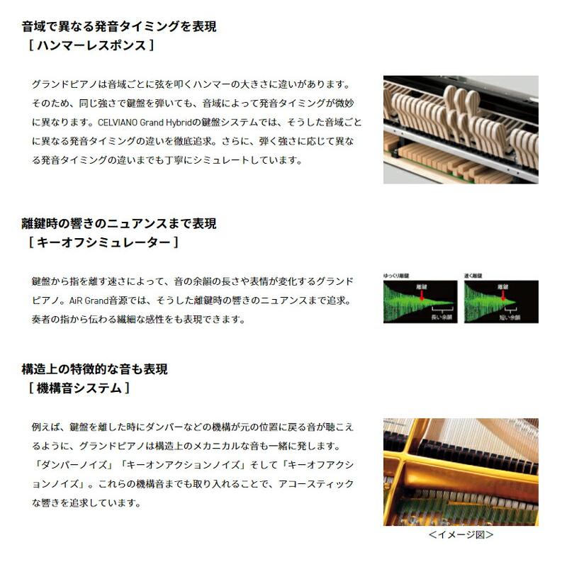 CASIO GP-510BP カシオ 電子ピアノ 木製鍵盤 3年保証 ヘッドフォン 高低椅子付属 【配送設置無料(沖縄・離島納品不可)】_5