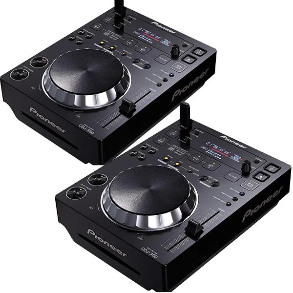 Pioneer CDJ CDJ-350 コンパクト DJマルチプレーヤー ×2台セット