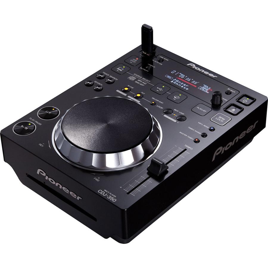 Pioneer CDJ CDJ-350 コンパクト DJマルチプレーヤー ×2台セット