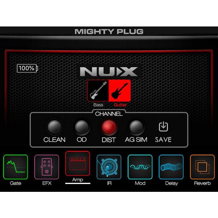 NUX ニューエックス  Mighty Plug MP-2 + ヘッドホン KHP セット [マイティープラグ ヘッドホンアンプ モデリングアンプ]｜miki-shop｜06