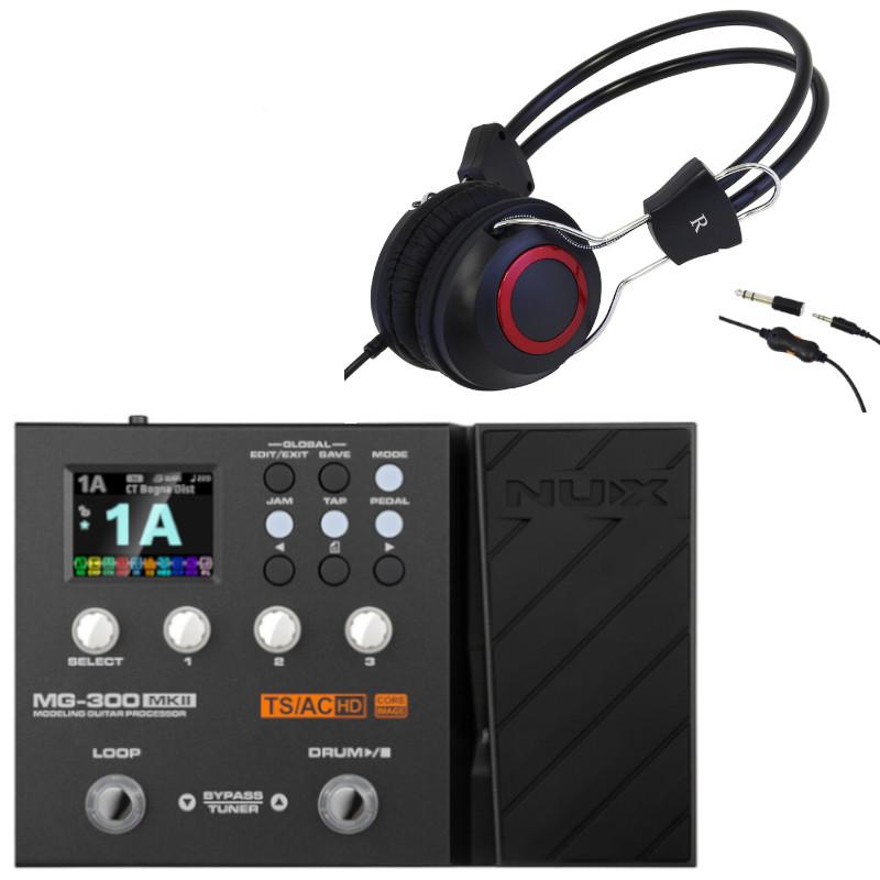 創業200周年記念SET》 NUX MG-300MKII + AHP1000 ヘッドホン セット
