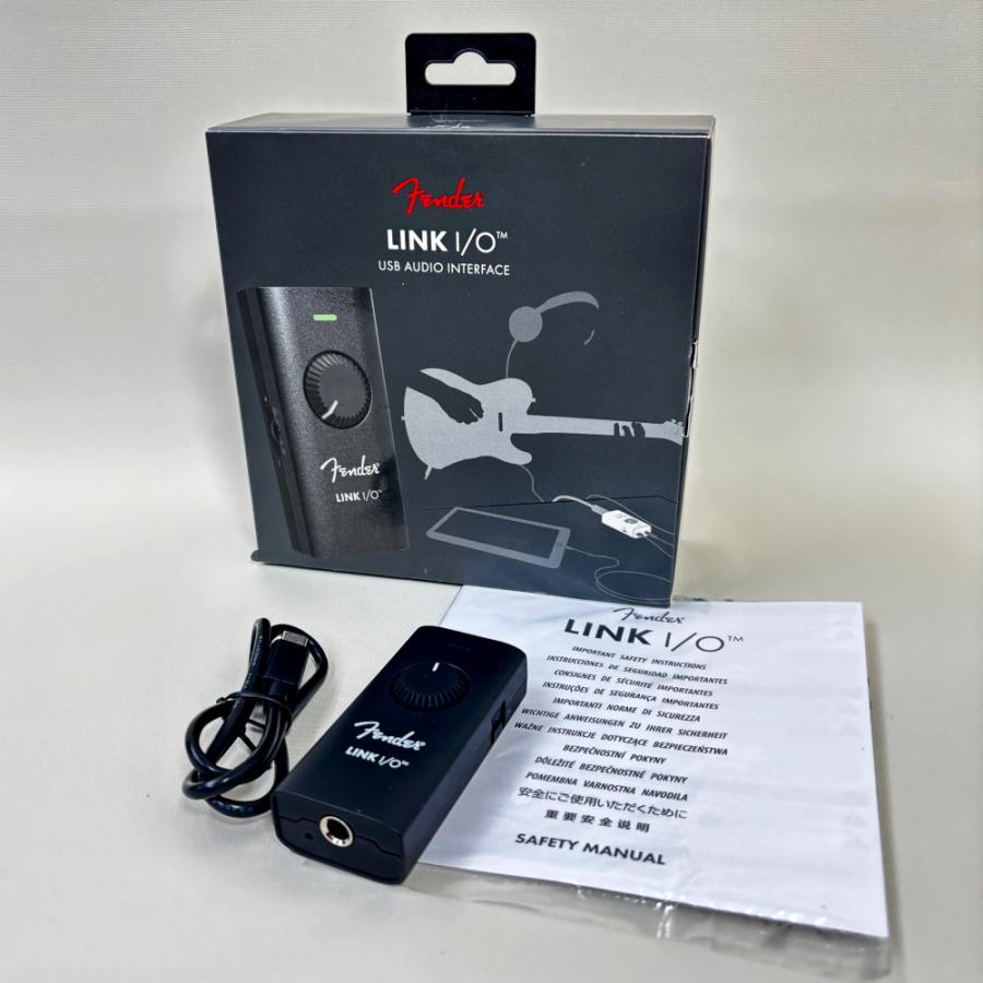 中古品》 Fender USA フェンダー Link I/O コンパクト オーディオ
