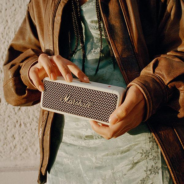 マーシャル スピーカー EMBERTON2 (クリーム) + 保護用キャン