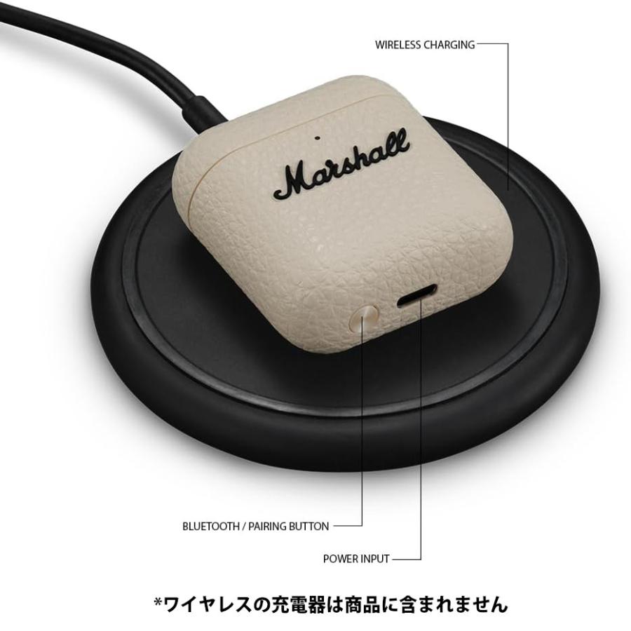 マーシャル イヤホン Minor4 Cream ホワイト Marshall ワイヤレス