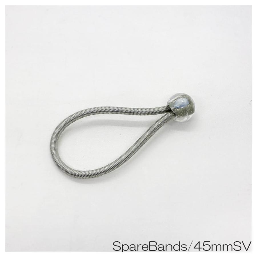 lefreQue リーフレック用 ゴムバンド 45mm シルバー SpareBands Silver