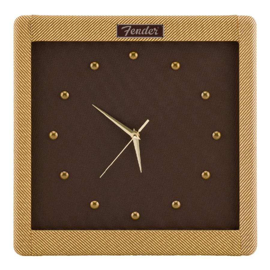 Fender　フェンダー　TWEED　CLOCK　ツイードクロック　壁掛け時計 Fender フェンダー Tweed Wall Clock ツィード ウォール クロック