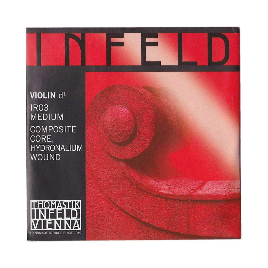 Thomastik-Infeld Infeld Red ( D線 IR03 ) バイオリン弦 インフェルド 赤 コンポジットコア ヒドロナ ...