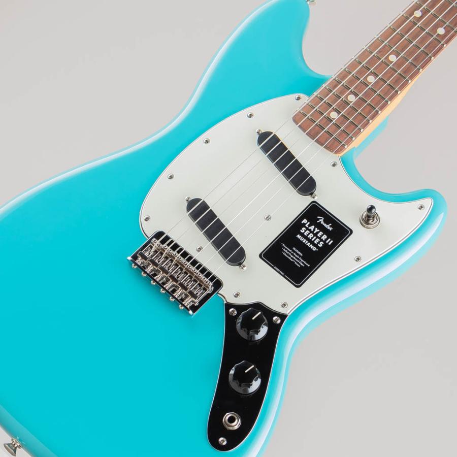 Fender フェンダー Player II Mustang/Aquatone Blue/R : 三木