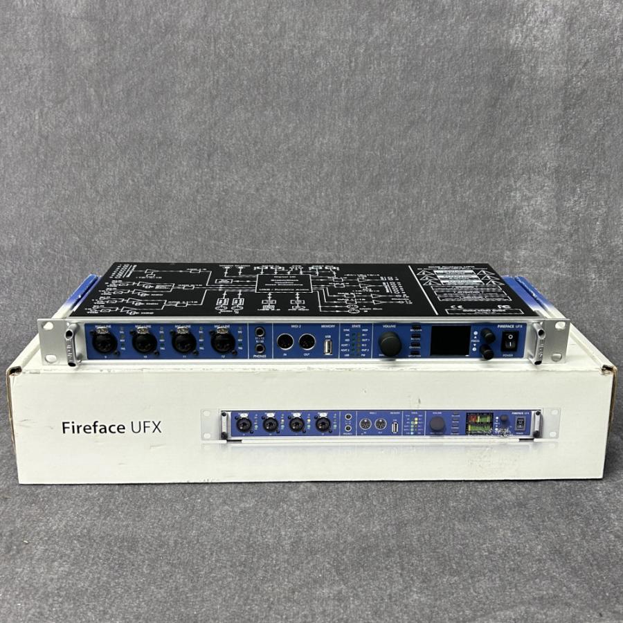 中古品》RME オーディオインターフェイス Fireface UFX 30イン 中古品》RME オーディオインターフェイス Fireface UFX 30イン