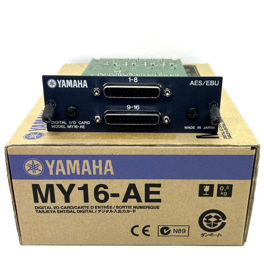 YAMAHA MY16-AE AES/EBU 16ch I/Oカード 動作品 YAMAHA MY16-AE AES/EBU 16ch I/Oカード 動作品