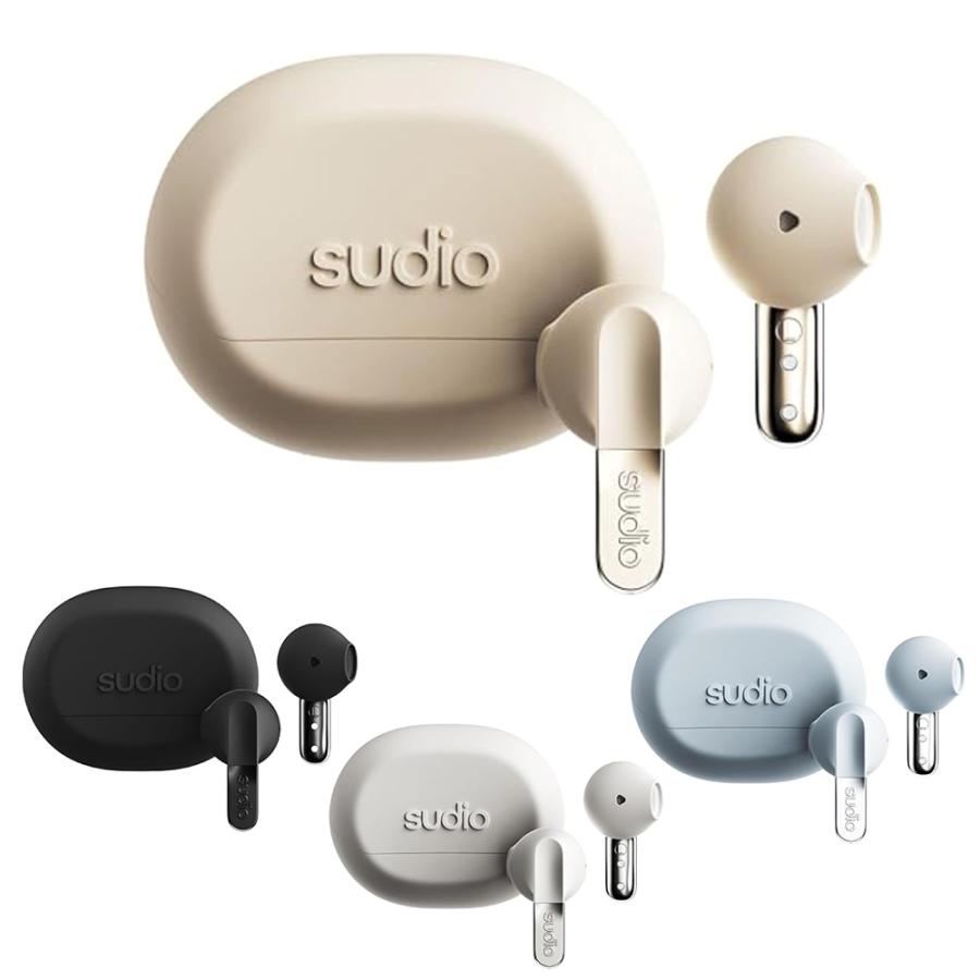 SUDIO ワイヤレス イヤホン N3 (全4色) Bluetooth5.4 マイク搭載