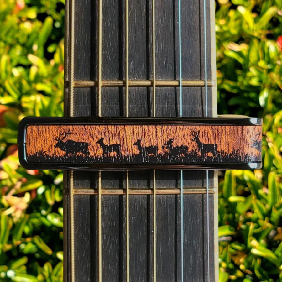 タリア カポ Thalia Capos LIMITED EDITION Elk Sapele ギター 12インチフレットパッド付属の画像