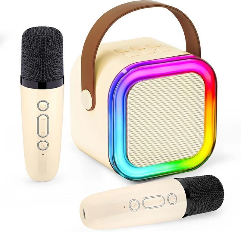 カラオケセット ワイヤレスマイク２本 スピーカーセット 家庭用 カラオケマイク Amazon | カラオケセット 拡声器 スピーカーセット 家庭用 ワイヤレス