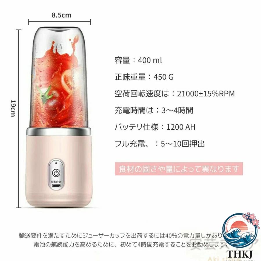 新品未使用  スムージージューサー 2024 新作 ニンジャ スムージー ミキサー 持ち運び ジューサー 氷 OK