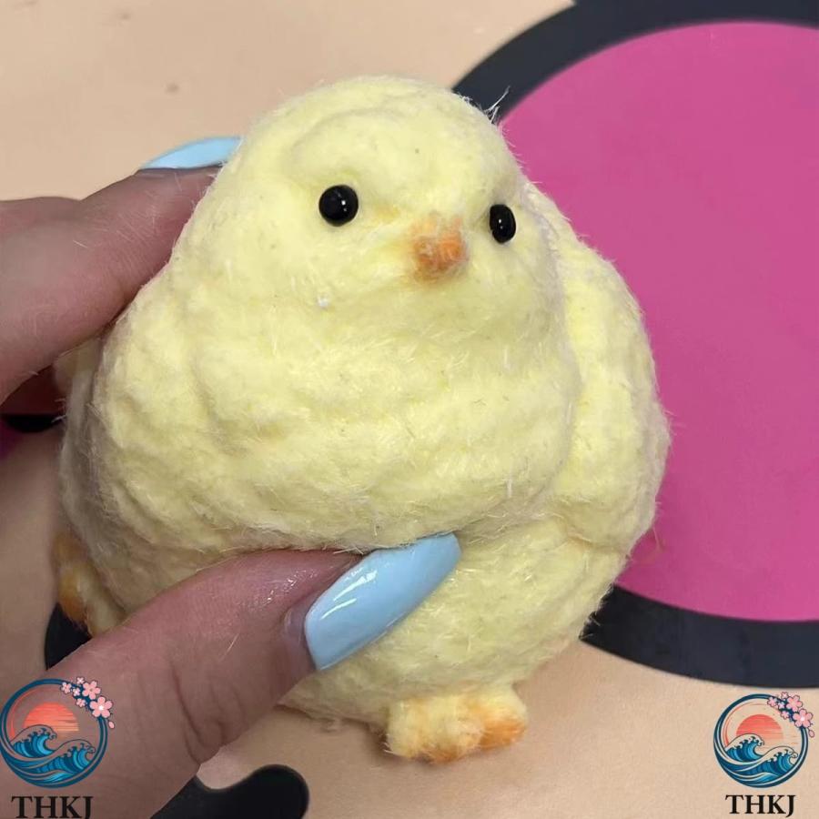 スクイーズチキン 柔らかい スクイーズひよこ フィジェットスクイーズ