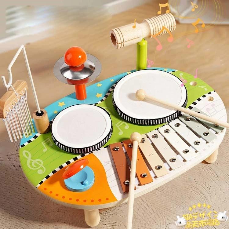 幼児用楽器 鉄琴 キッズドラムセット 知育玩具 全8タイプ 幼児音楽