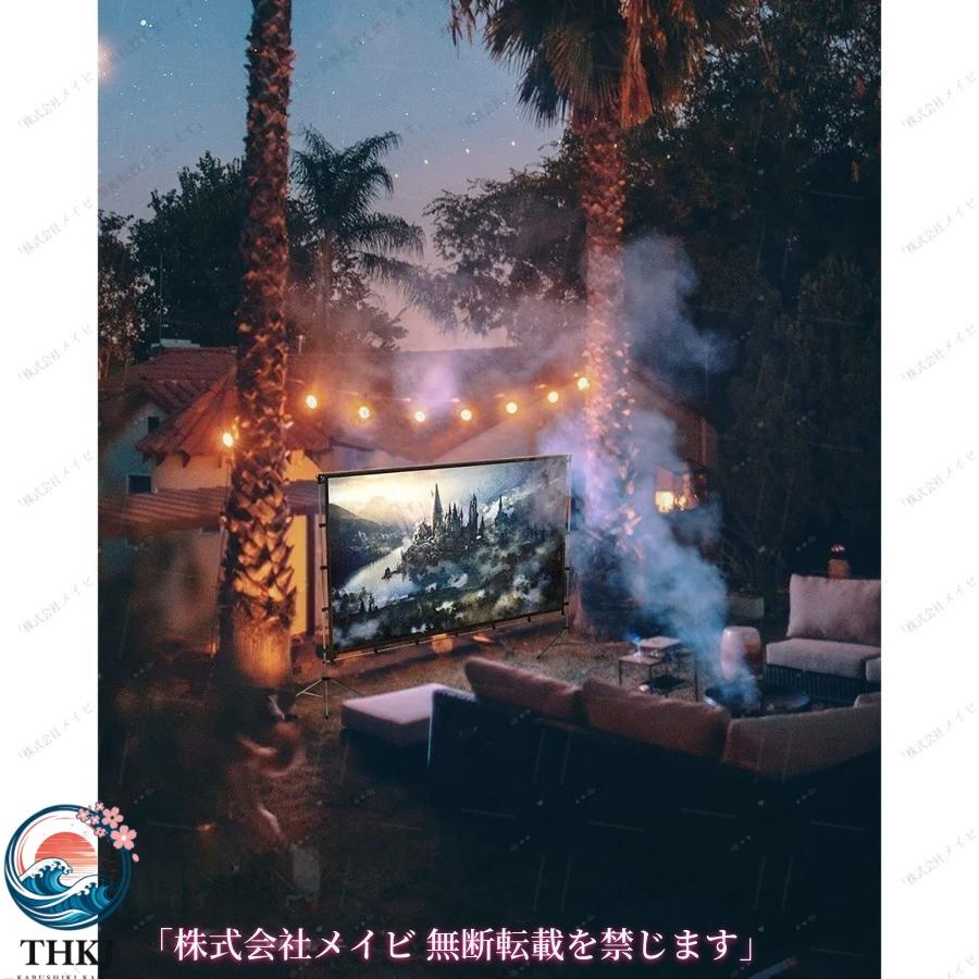 プロジェクタースクリーン 100 120 150 インチ 4K 16:9 HD 3D 使い
