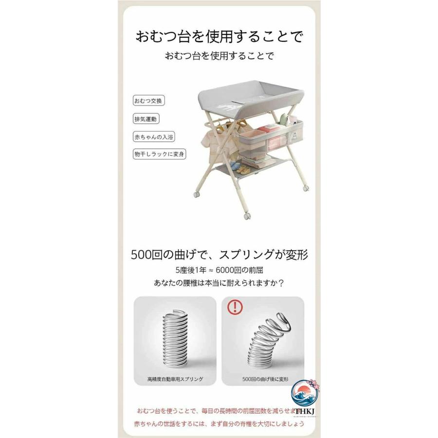 オムツ交換台 おむつ台 おむつ替え台 おむつ交換 ダイパーチェンジ 赤ちゃん 子供 収納 収納棚 シンプル デザイン おしゃれ 子供部屋 リビング キッチン_4
