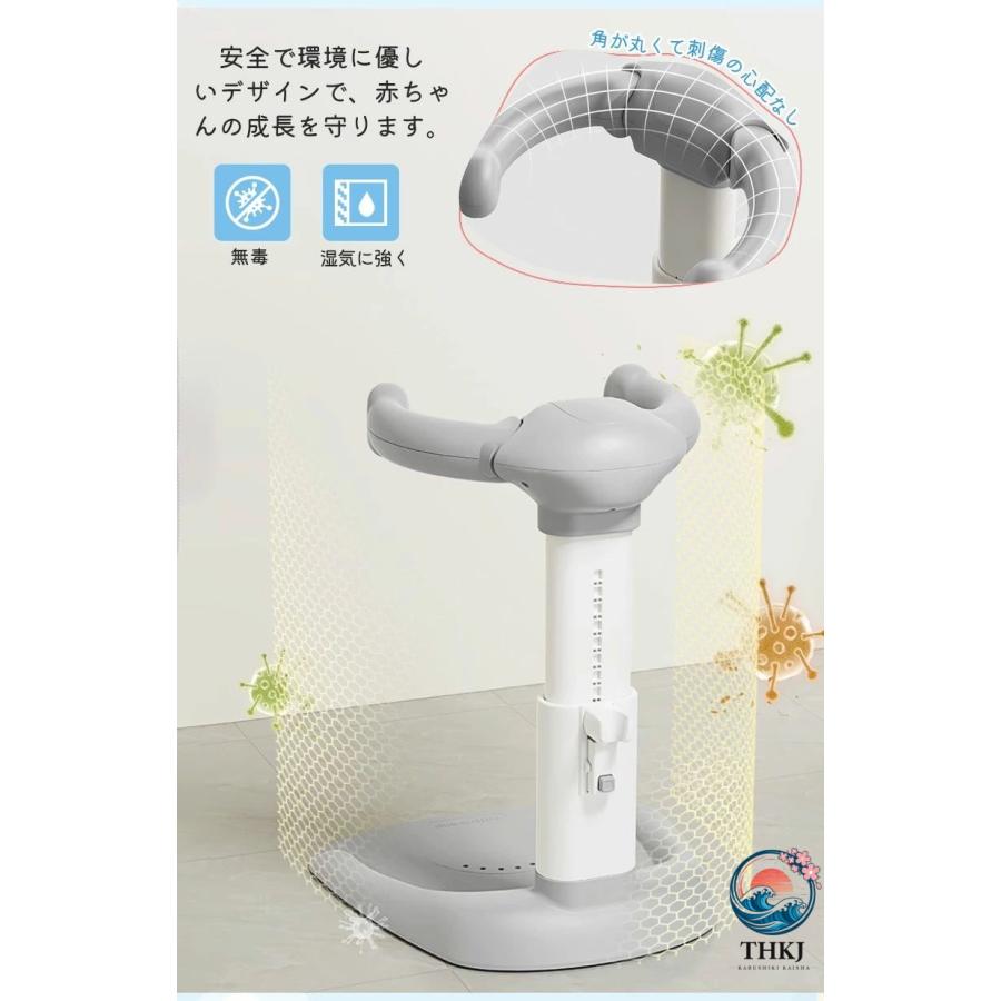 お風呂 ベビー ベビーシャワースタンド 滑り止め 快適 バステーブル THKJ 新生児 乳児用スタンディングサポート 赤ちゃん キッズ 沐浴 出産祝い 子供用の画像