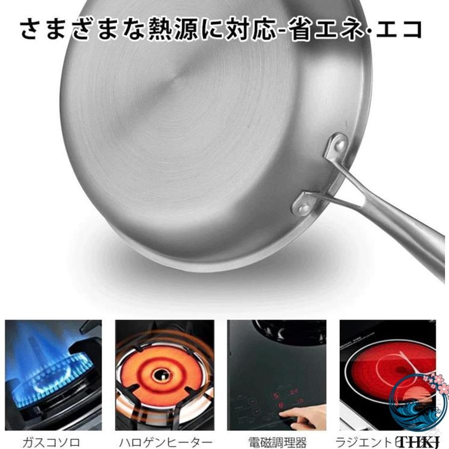 チタン 7 層 料理のプロが認める IH 対応深型フライパン 高温調理も