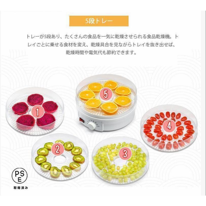 乾燥器 食品 ドライフードメーカー レシピ付き 新型 ドライフルーツ