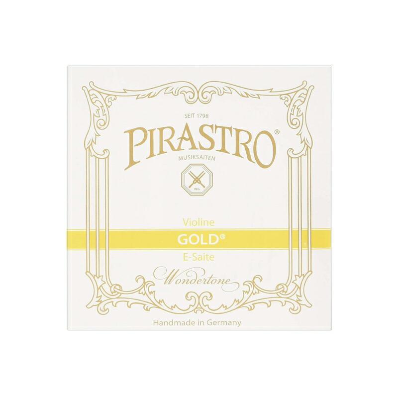PIRASTRO GOLD / E線 #3151 スチール (ボールエンド) バイオリン 4/4