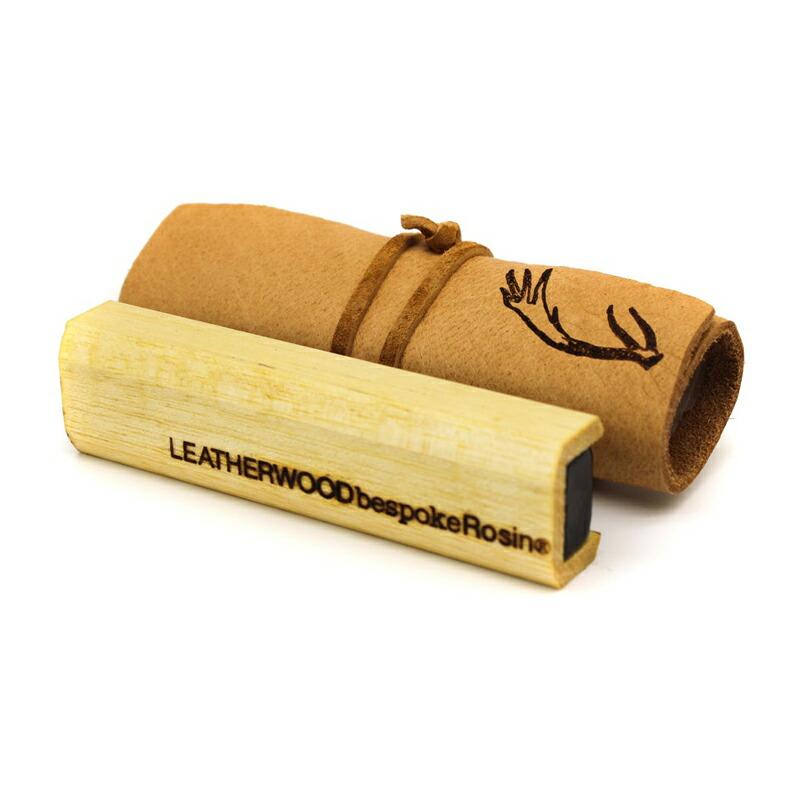 VIOLIN】LEATHERWOOD bespoke Rosin 【CRISP、SUPPLEセット】 レザー