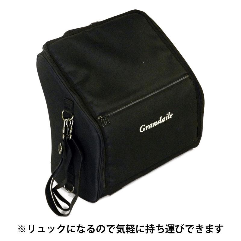 TOMBO GT-60B トンボ アコーディオン Grandaile コスモグレーパール 34鍵 グランデール クリーニングクロスプレゼント 【取り寄せ商品】_7