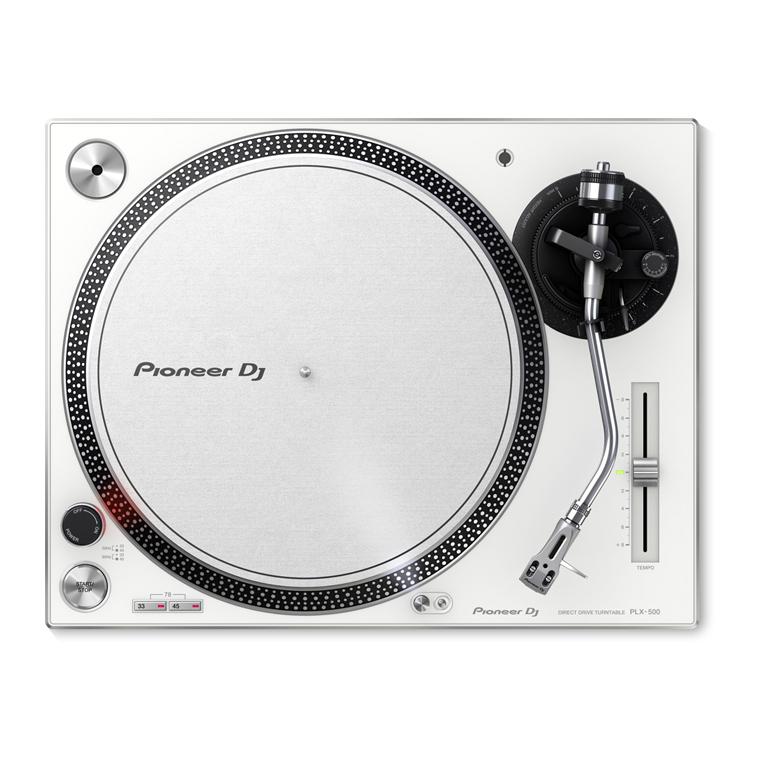 Pioneer DJ ターンテーブル PLX-500 1台 レコードプレーヤー (ブラック