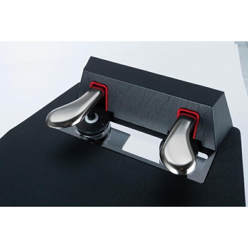 ピアノ補助ペダル M-60R+ 山一木研 (3条ネジ式無段階上下・片ダイアル