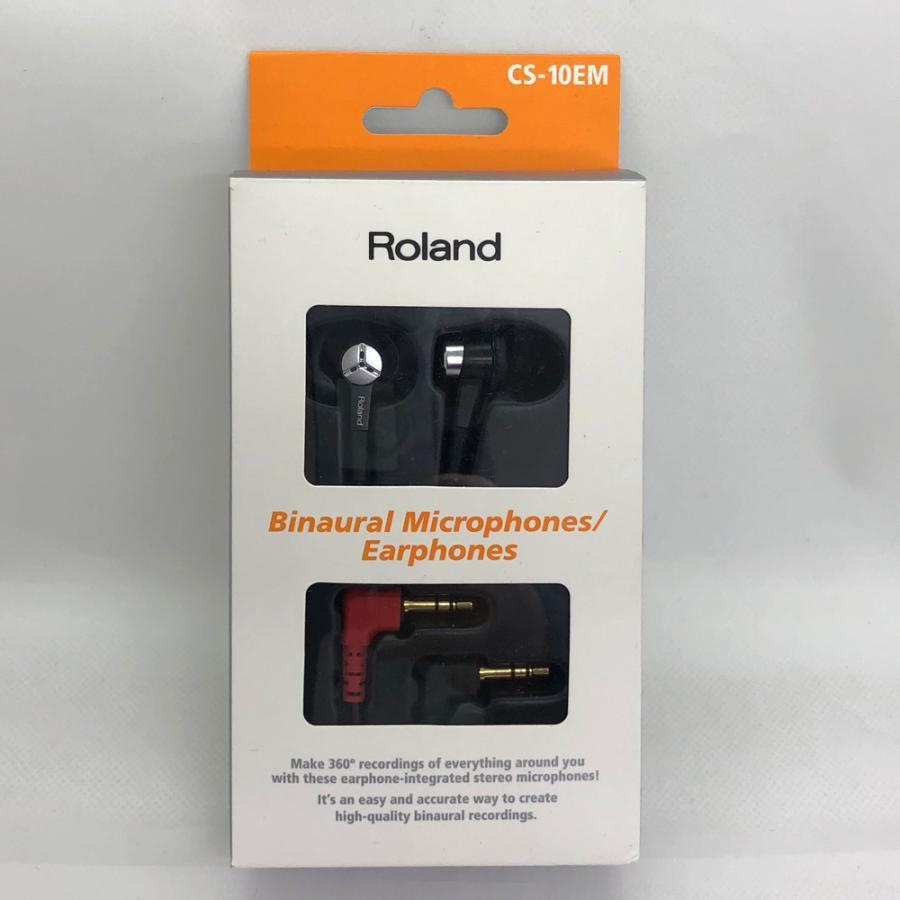 パネル Roland ローランド バイノーラル マイクロホン イヤホン CS